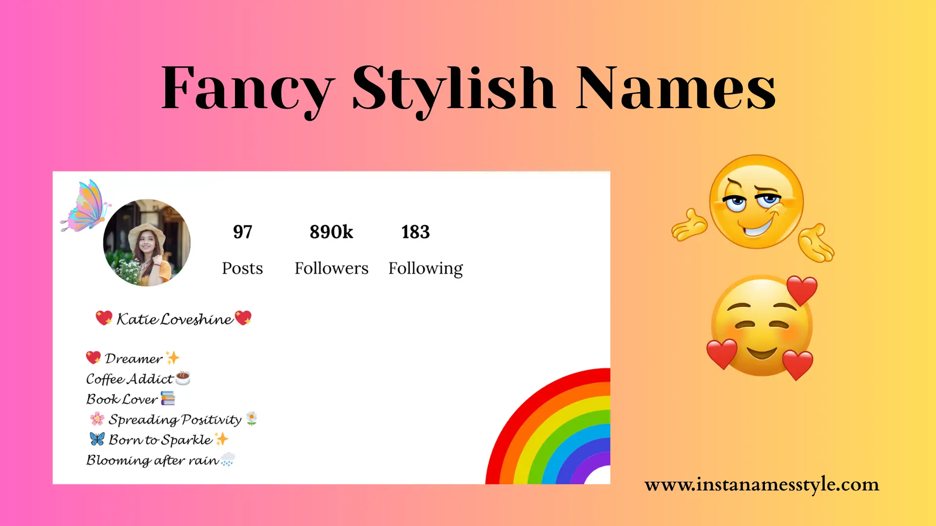 Want More Followers? Try #1 Instagram Stylish Name Generator Now! ✨ 2 Fancy instagram Stylish Name