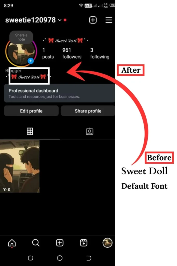 Instagram Name Style Tool 💖 300+ Unique & Stylish Fonts | Free Font Generator 🔥 6 Instagram Name Style Profile Screenshot 01