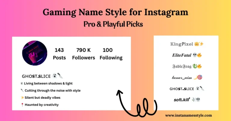Gaming-Name-Style-for-Instagram