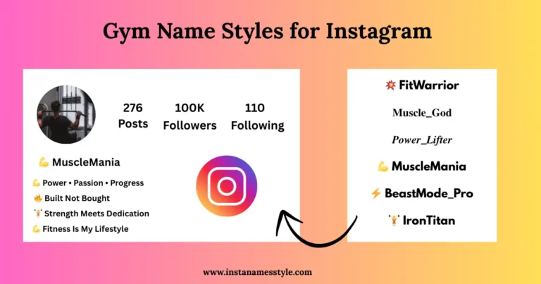 🔥 100+ Gym Name Styles for Instagram to Inspire & Motivate Your Fitness Journey 3 Gym-Name-Styles-for-Instagram