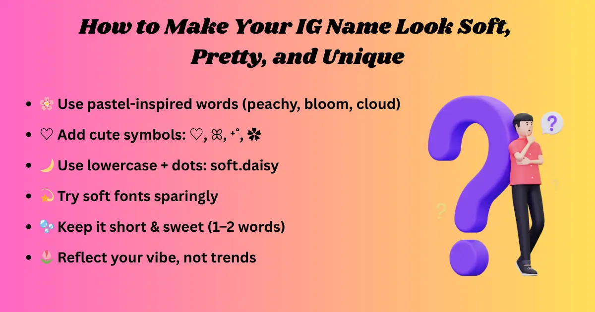 💕 150+ Cute Instagram Name Style for a Pretty Profile ✨ 1 cute-instagram-Name-style