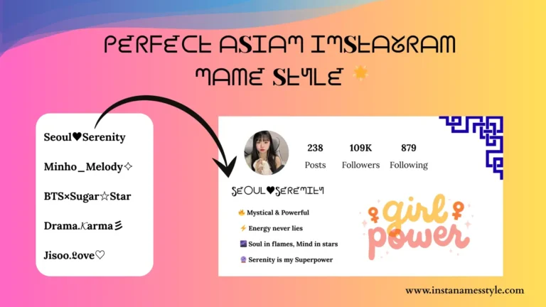 Asian Instagram Name Style - featured image