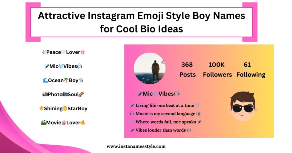 Attractive-Instagram-Emoji-Style-Boy-Names-for-Cool-Bio-Ideas