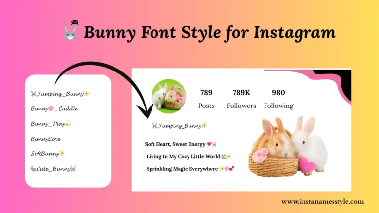 🐰80+ Bunny Font Style for Instagram: A Guide to Make Your Profile Cute 5 Bunny Fonts style for instagram featured image
